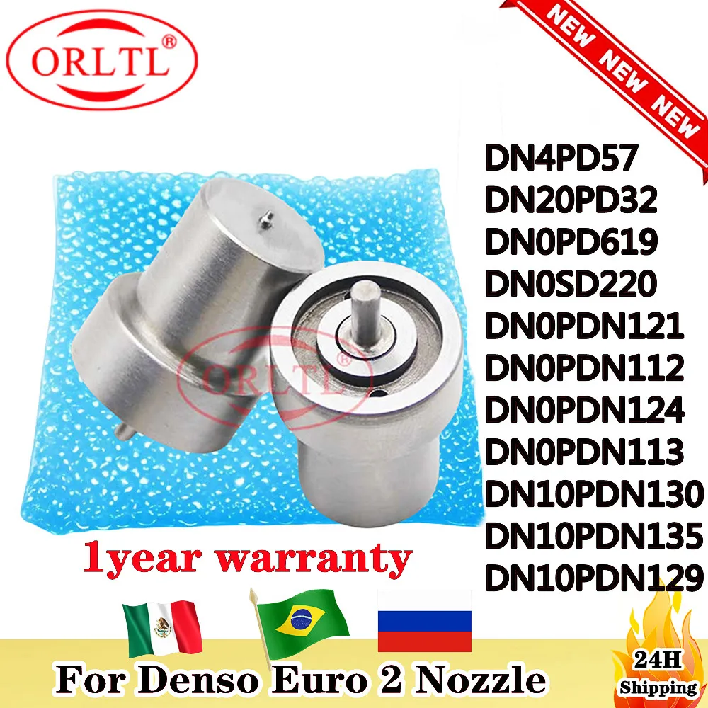

Euro 2 NEW Nozzle DN4PD57 DN20PD32 DN0PD619 DN0SD220 DN0PDN121 DN0PDN112 DN0PDN124 DN0PDN113 DN10PDN130 DN10PDN135 For DENSO