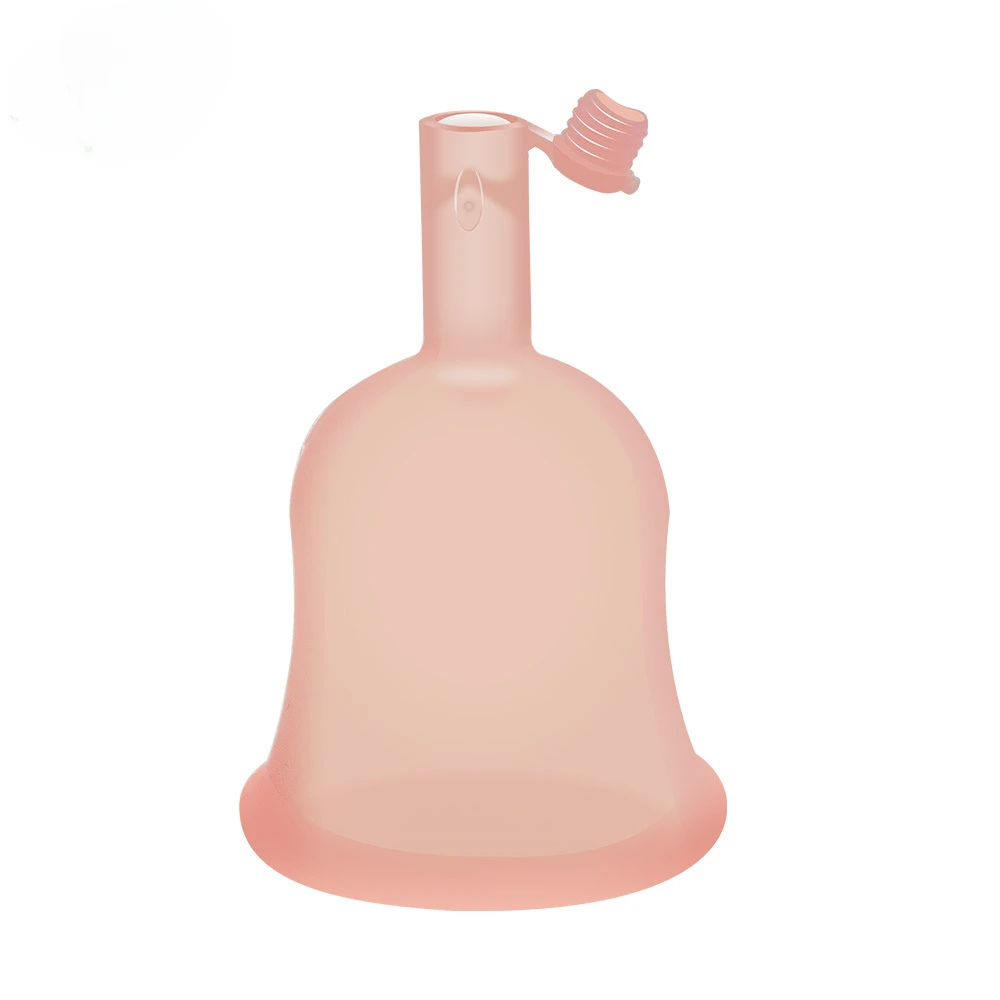 Flip Cover Medical Silicone Menstrual Cup Reusable Female Monthly Cup Menstrual Period Cup Women's Menstrual Products