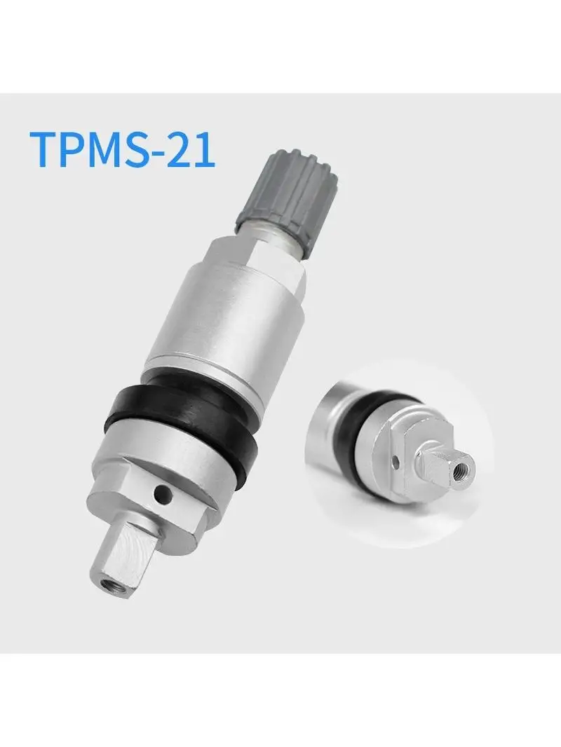 TPMS-21 zawory do opon samochód ze stopu aluminium trzpienia zaworu opony zestaw czujników czujnik ciśnienia w oponach zawory — zdjęcie 2