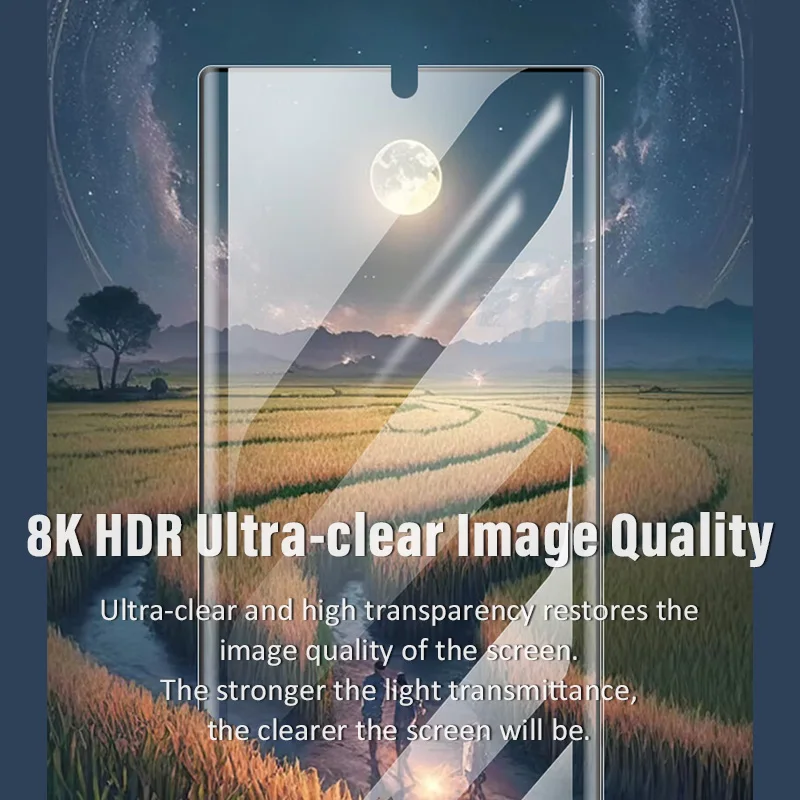 1-3 Stuks Matte Keramische Zachte Film Voor Samsung Galaxy S23 S24 S22 S21 S20 S10 S9 S8 Note 20 Ultra 9 10 Plus Gebogen Schermbeschermers