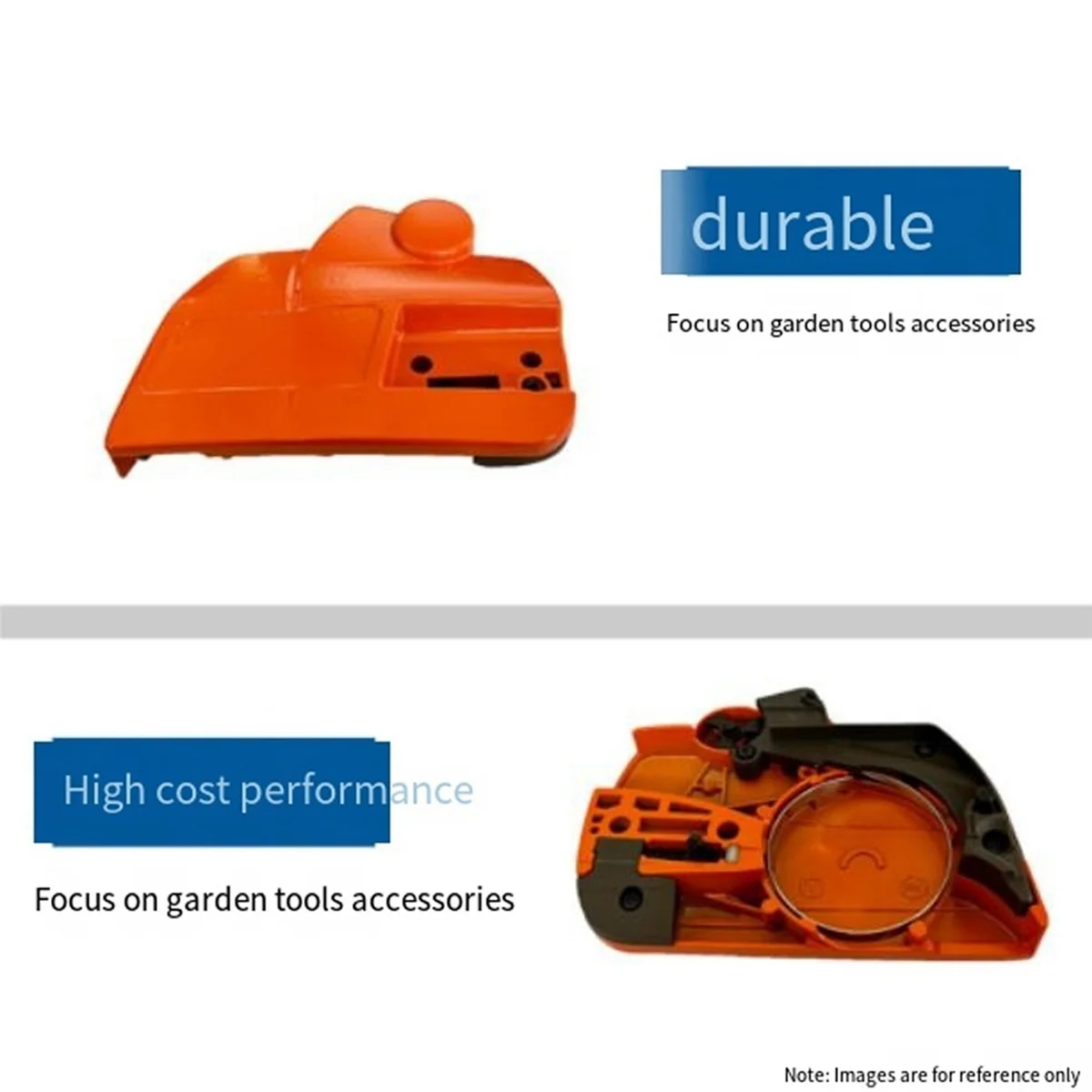

Новая крышка направляющей пластины для Husqvarna 460 455, античиповая крышка 537286301 455 460, направляющая крышка H455, левая боковая пластина