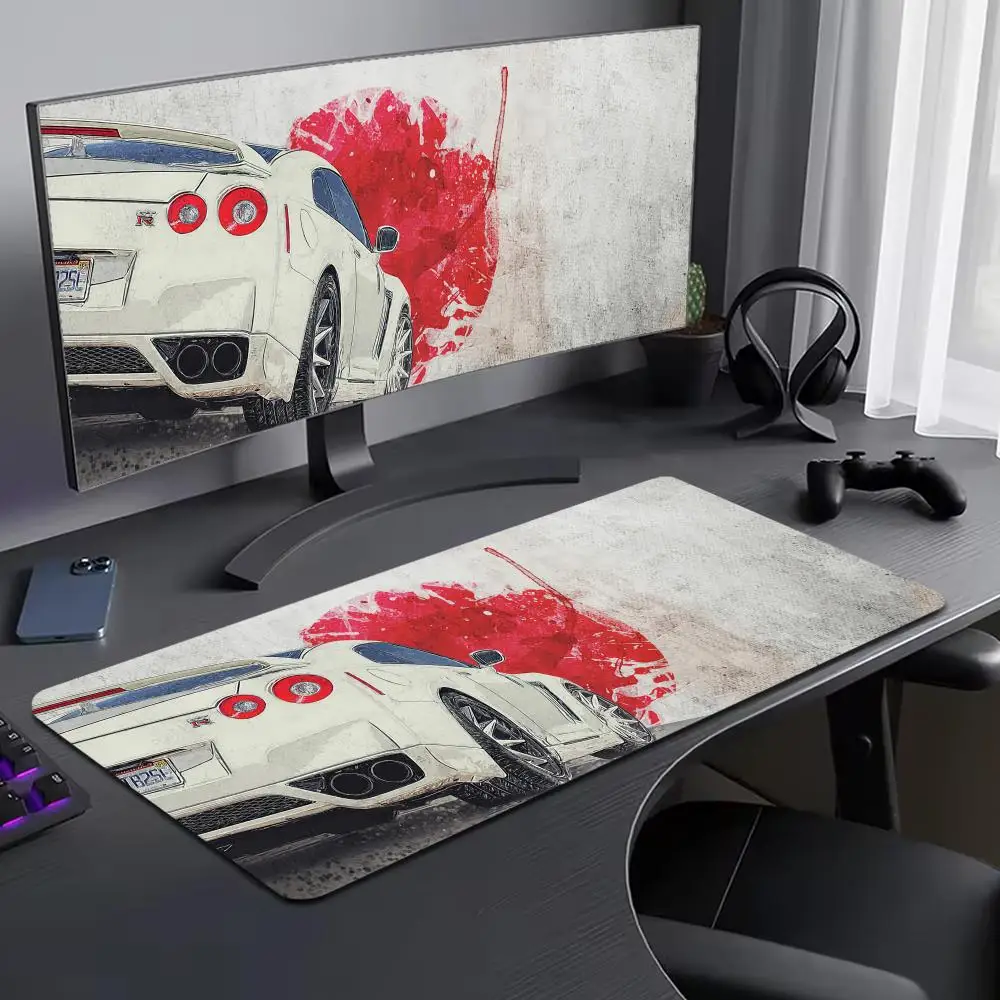 

G-GTR Mouse Pad Large Computer Mouse Pad Office Accessories XXL Pc Gamer Non-slip Deskmat Mousepad Keyboard Rubber Game Rug