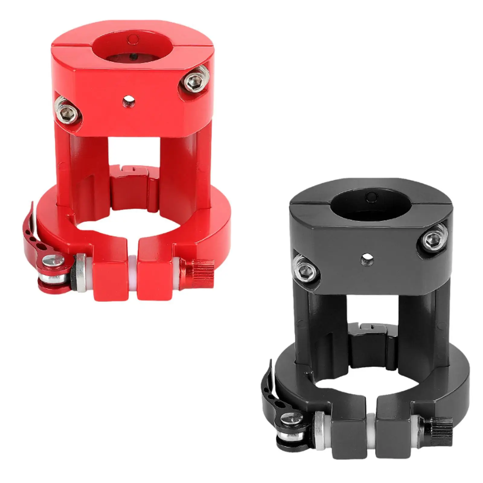 Scooter Folding Clamp Scooter Fastener Pipe Clamp Outdoor Folding Pole Base Fastener Vertical Rod Rugged Lock Parts