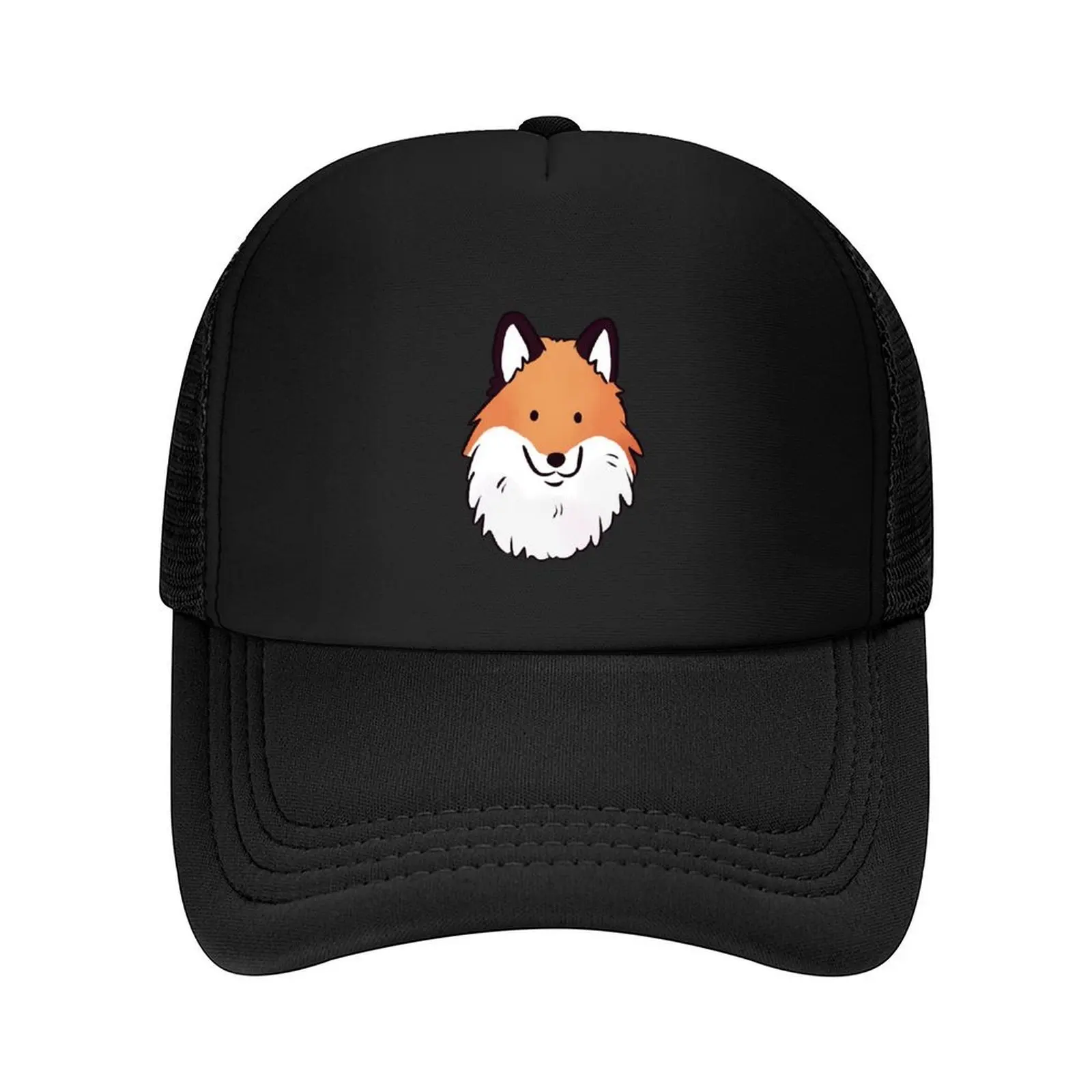 

Fox cute illustration Baseball Cap summer hat Luxury Man Hat Golf Wear New In Hat Hats Woman Men's