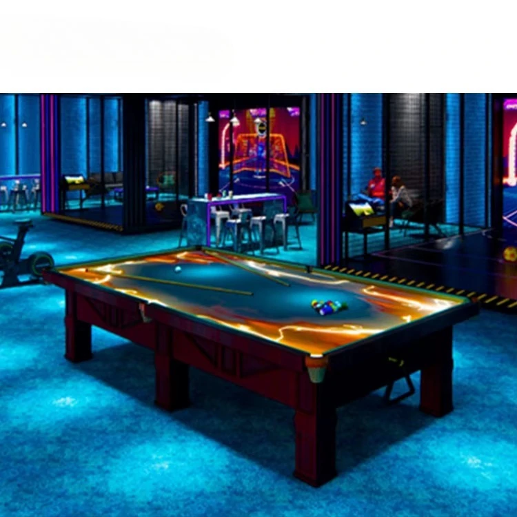 Indoor 3D Interactive Projection Billiards Ar Interactive Induction Billiards for Entertainment Center