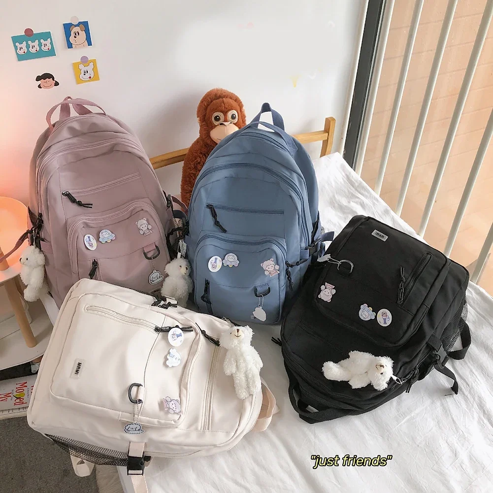 High Capacity Women Backpack Cute School Bags for Girls Waterproof College Backpack Laptop Aesthetic Backpack Travel Book Bag