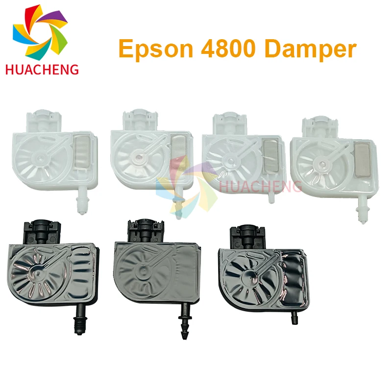 10PCS Eco Solvent UV DTF Printers Ink Damper Dumper For Epson XP600 4720 i3200 i1600 DX5 5113 Printhead Printhead Inkjet Printer