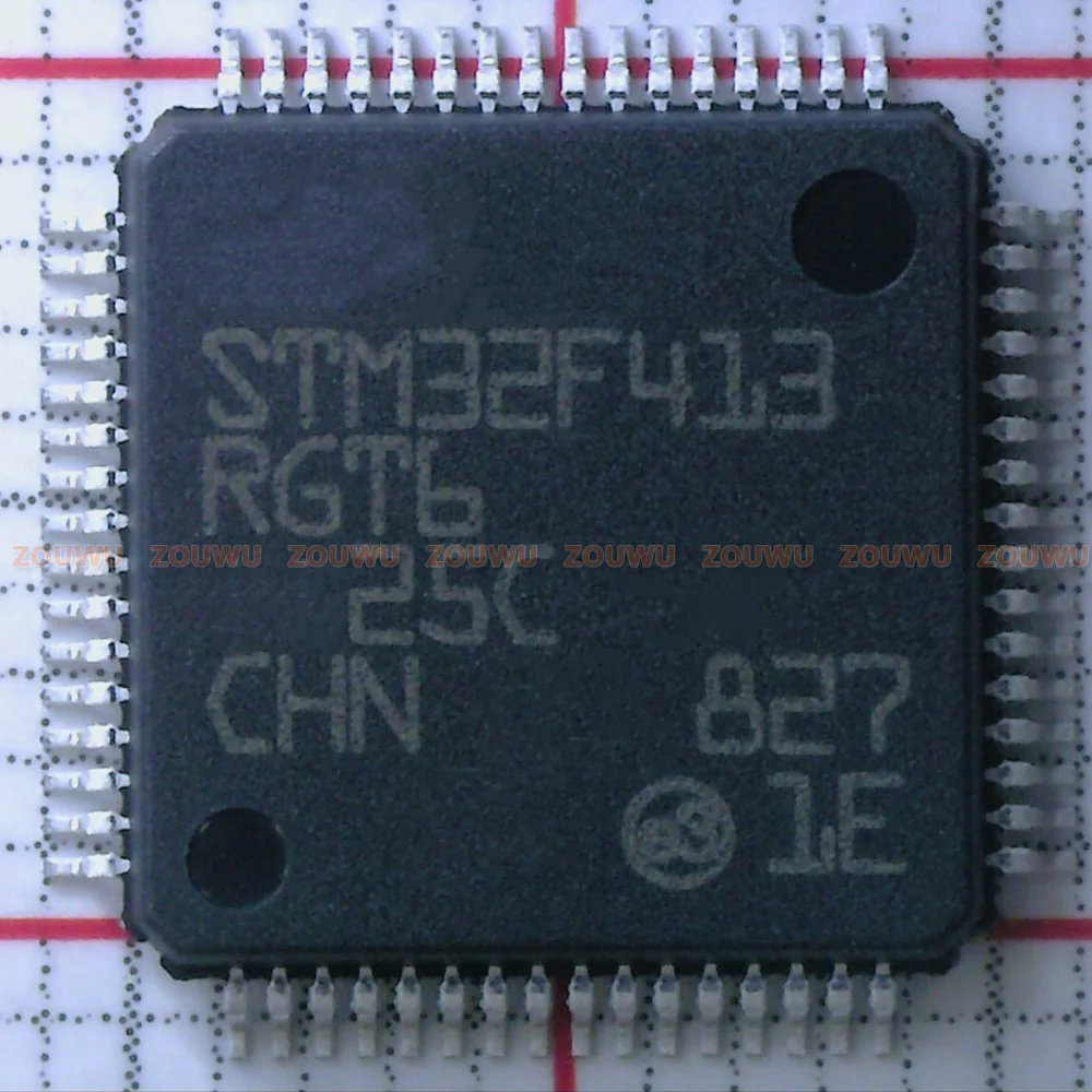 

2PCS~10PCS/LOT STM32F413RGT6 STM32F413 QFP64 100% original authentic