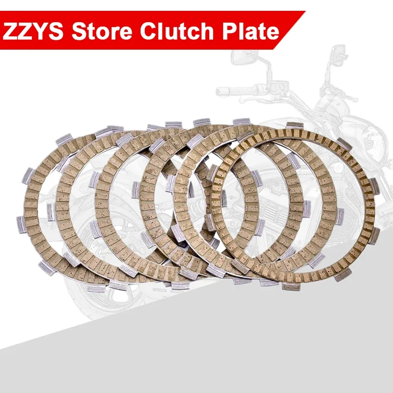 

Motorcycle Friction Disc Clutch Plate For HONDA NSR125R JC22 NSR125 NSR 125 CRM125 JD10 CRM 125 XR250R XR250 CBF XR 250 R CBF250