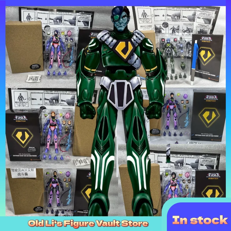 

In Stock KitzConcept KC Battlestar 1/72 Zentraedi Battle Capsule Pilot Action Figure Toy Collection Gift