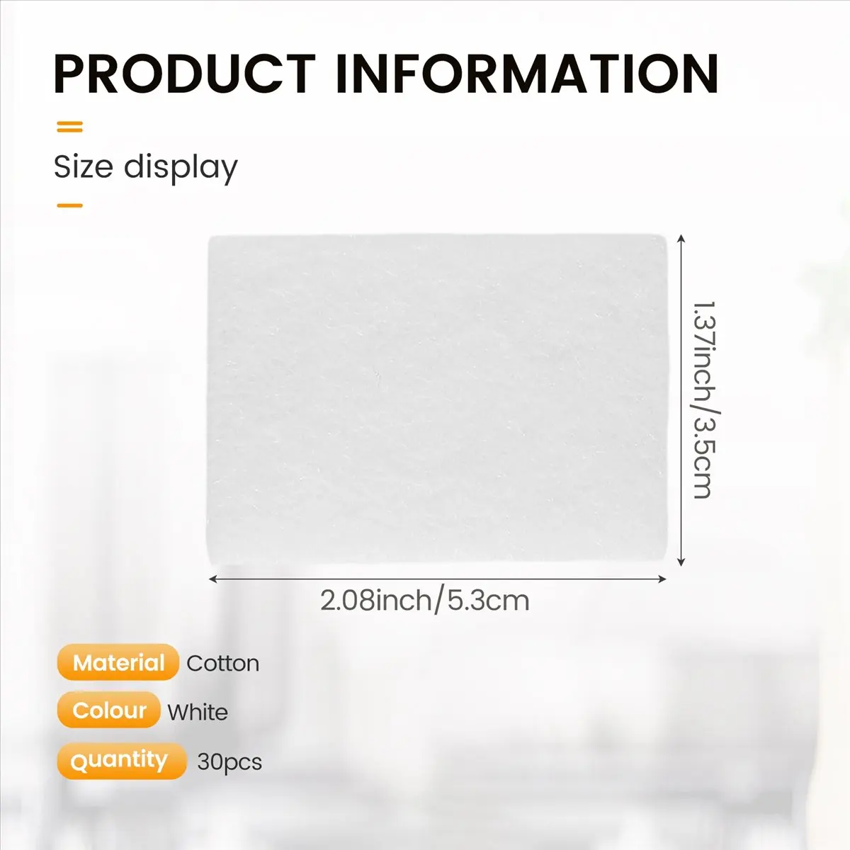 

ABKM 30 шт. HEPA-фильтры для CPAP-аппаратов, одноразовые сменные фильтры для вентиляторов, салфетки для масок CPAP для Weinmann