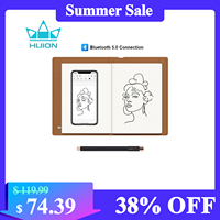 Huion Note Smart Notebook Wireless Graphics Tablet 50 Pages A5 Notepad Electronic Writing Pad Support iOS ipadOS Android Device