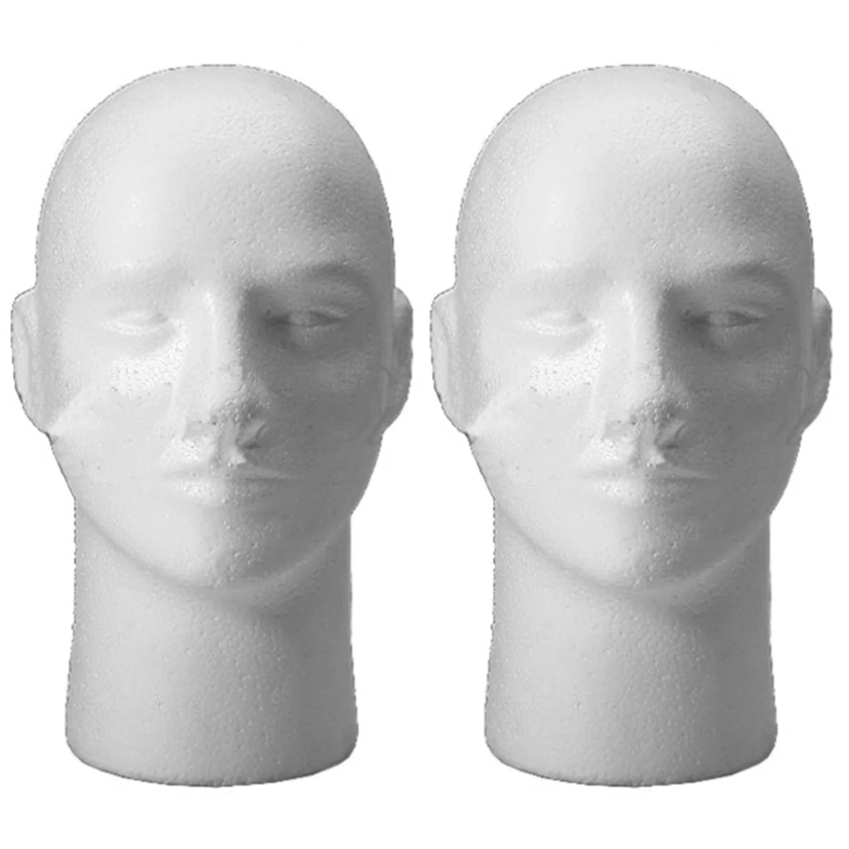 

The New 2X Male Female Foam Mannequin Manikin Stand Model Wig Hat Display, 2