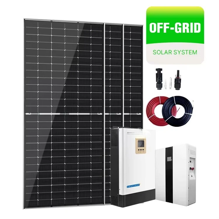 Solar Panels and Battery Packs Solar Panel Packs with Batteries Hybrid Solar System 6kw Kit Complete