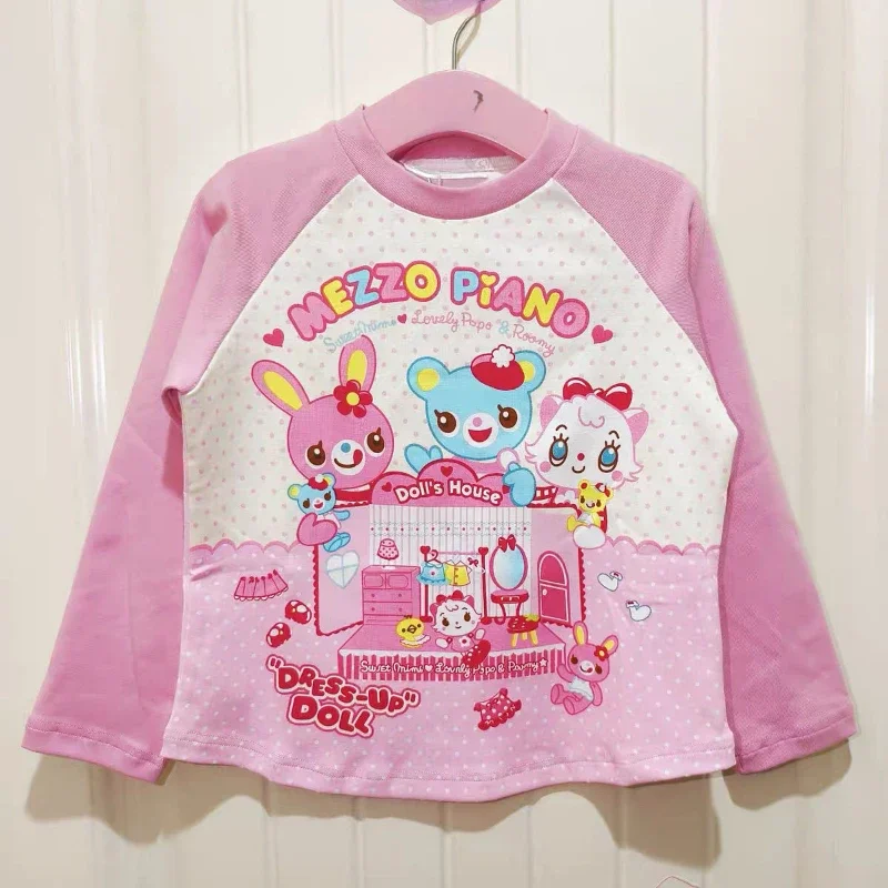 

Японские футболки с мультяшным принтом Y2k Harajuku Kawaii, женские контрастные лоскутные футболки с феей, топы, эстетические облегающие повседневные футболки