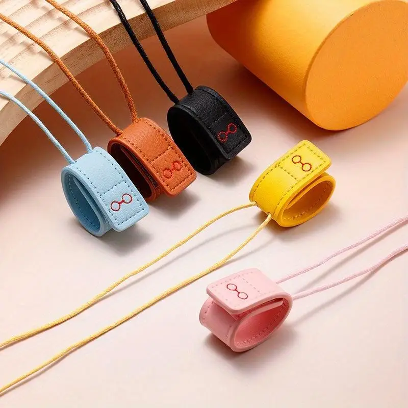 

Adjustable Eyeglasses Rope Portable Microfiber Leather Neck Cord String Hanging Unisex Sunglasses Glasses Holder Retainer