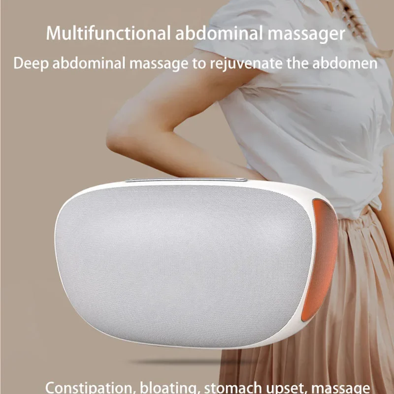 New Automatic Bianstone Rubbing Belly Rubbing Belly Artifact Ai Alum Stone Probiotic Hand And Abdomen Massager