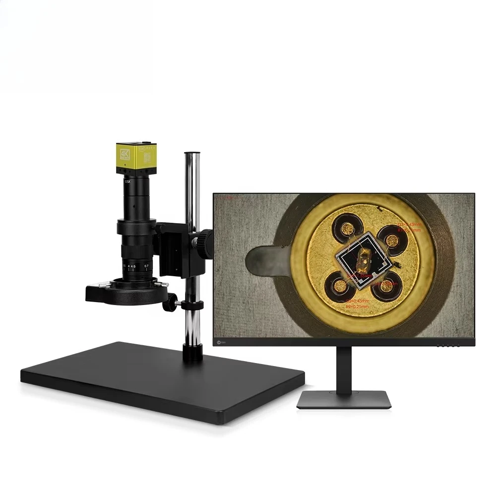 

Промышленный электронный монокуляр 4K Ultra HD со светодиодным источником света, привлекательный цифровой ценный микроскоп