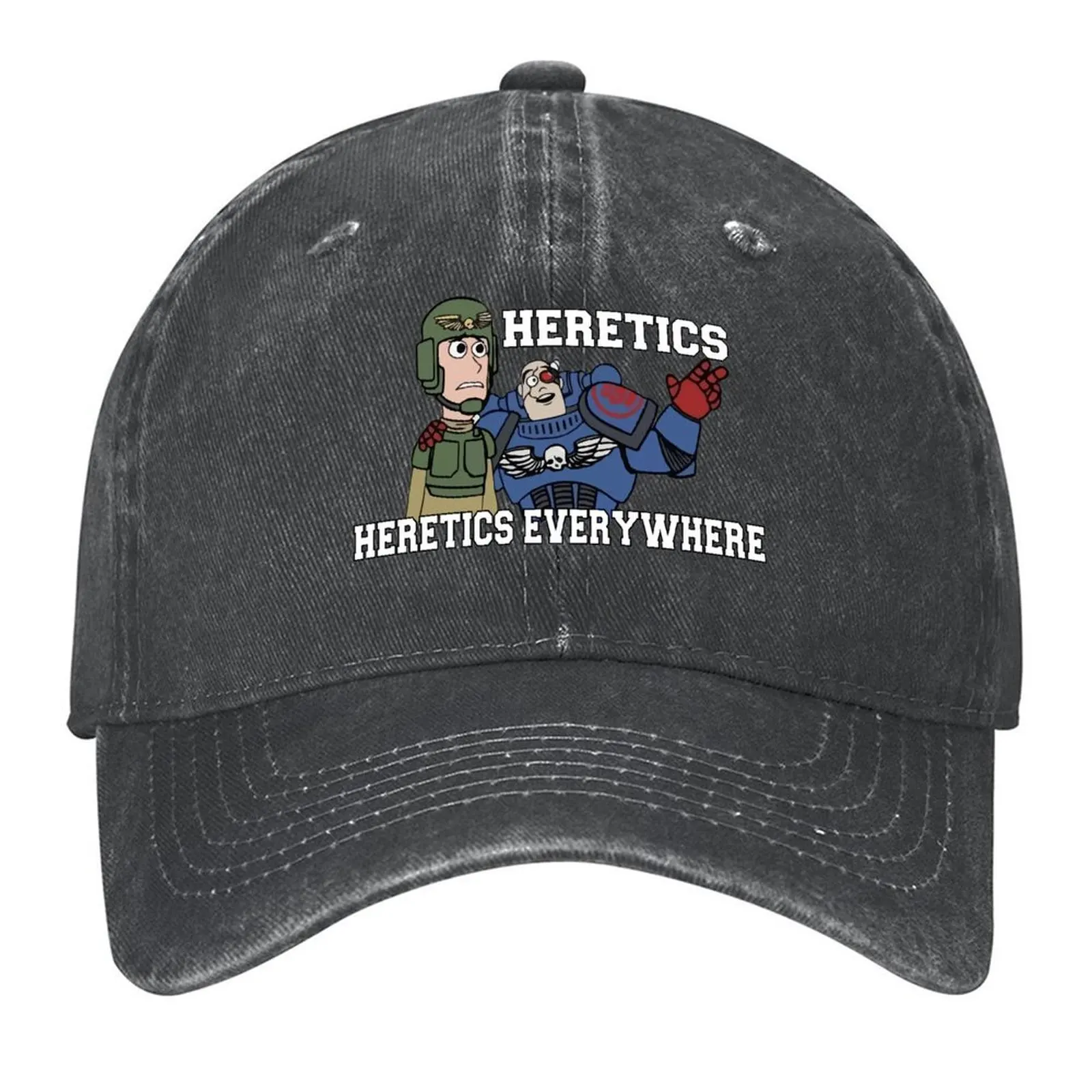 

Heretics, Heretics Everywhere!! 40k Print Baseball Cap black luxury woman cap sun caps Ball Cap Women Hats Men's