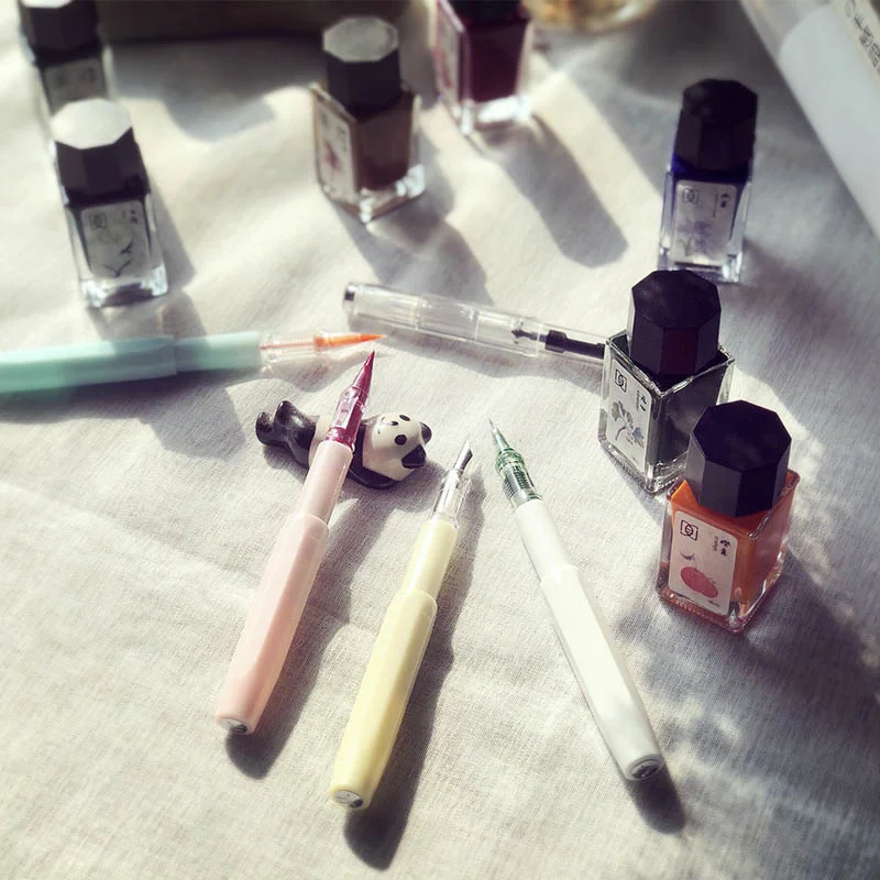 18ml Water-proof Light Color Line  Dye Card Drawing Pigment ,Non Fading And Non Blocking Ink