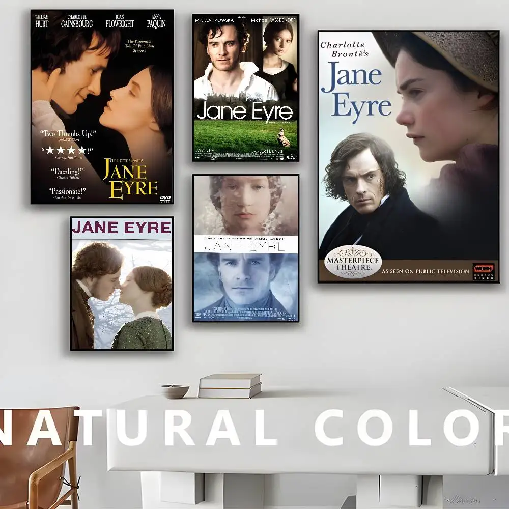 Movie Jane Eyre Poster Retro Kraft Paper Sticker DIY Room Ba