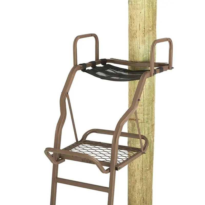 B23B Tree Stand Seat Replacement With Adjustable Straps, Tree Seat For Climbing Treestands, Ladder Stands & Lock On Tree Stands