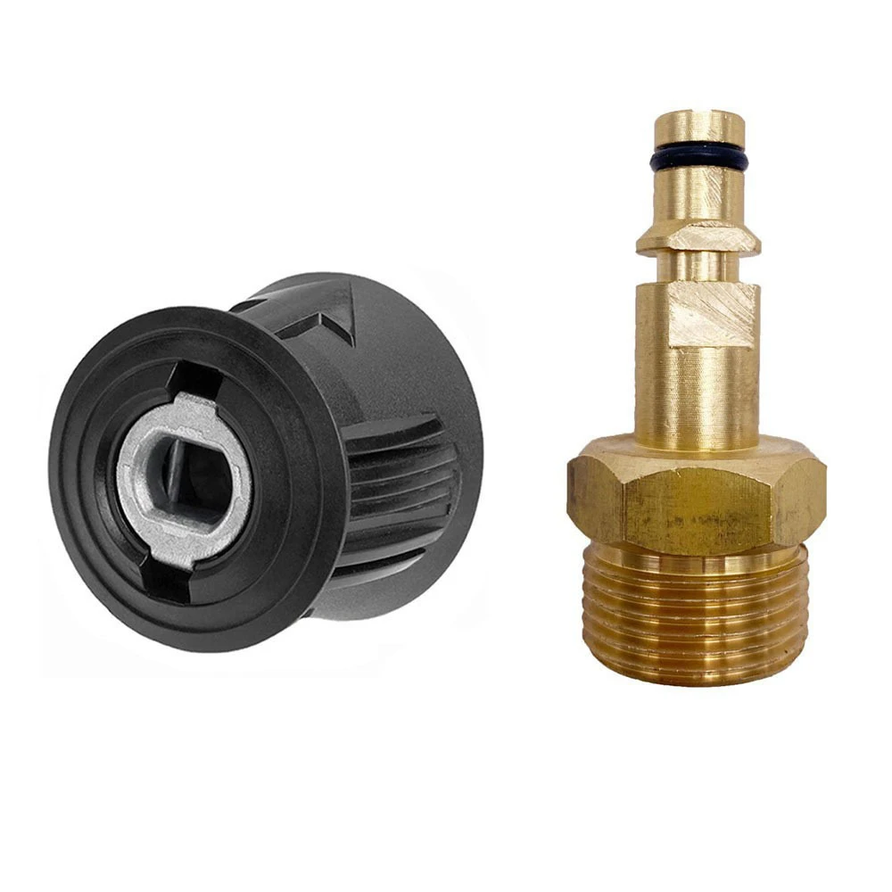 M22 14MM Thread Male Adapter for Karcher K2-K7 Pressure Washer Gun to Water Hose Pipe Quick Convert Nozzle Garden Cleaning Tools