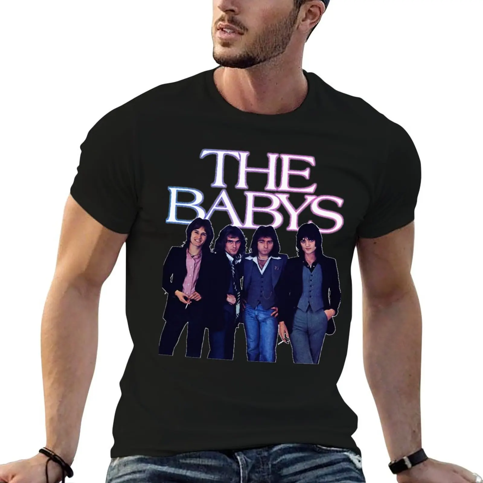 The Babys T-Shirt plus sizes anime figures tshirts for men