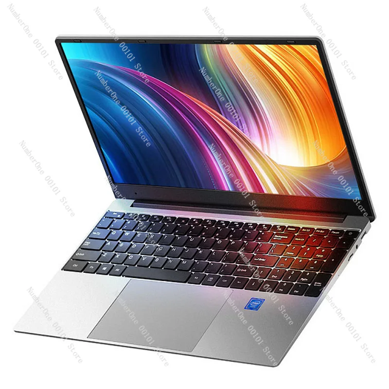 2025 LENO 15.6"Ultra Slim Laptop Notebook Gamer 12GB RAM 1TB SSD Windows11 N4200 1080P HD Display Office Study Computer PC