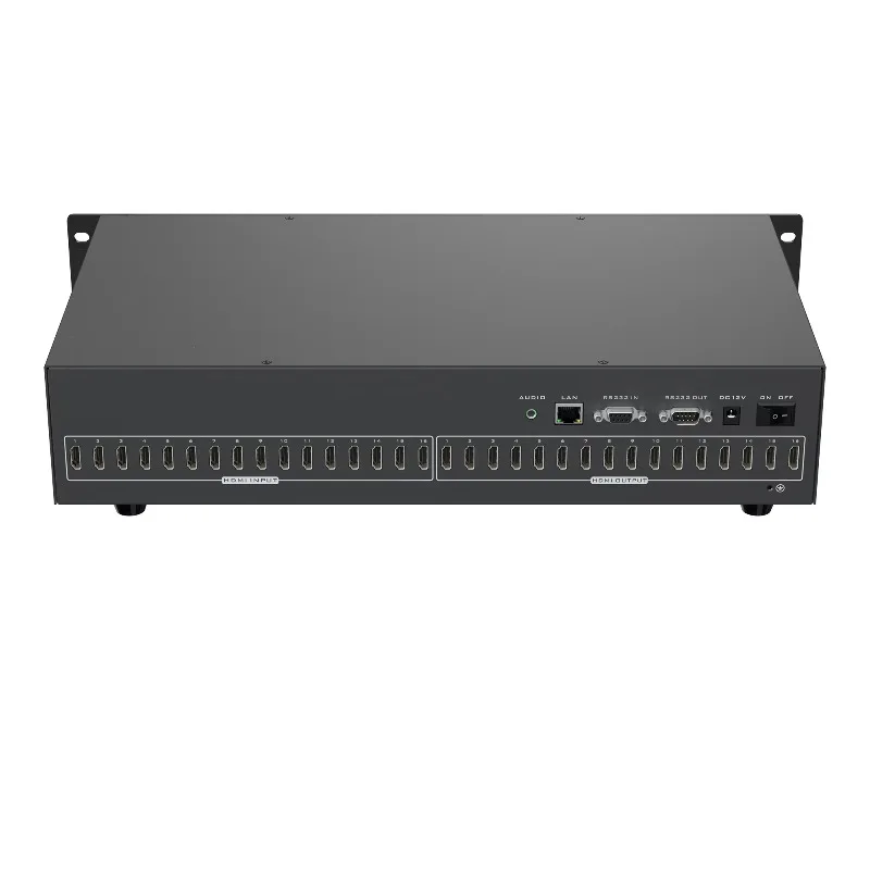 4K 30Hz Video HDMI Matrix 16X16 With Web GUI,  Available 4x4 8x8 16x16 8x16 Matrix Switcher