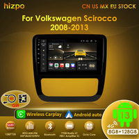 Hizpo AI Voice Car Radio For VW Volkswagen Scirocco 2008-2013 4G Wireless CarPlay Android Auto Multimedia GPS 2din Autoradio DSP