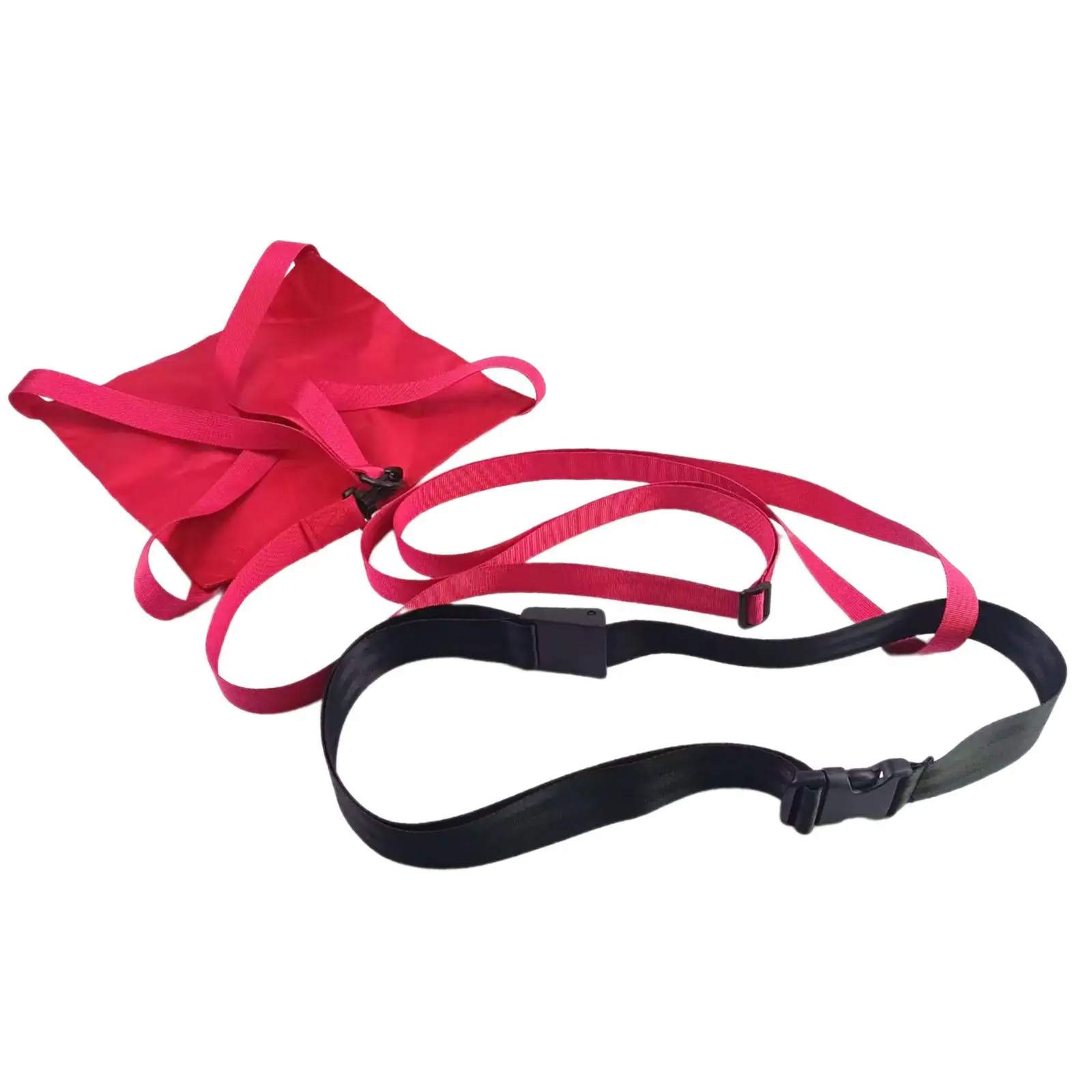 Water Sports Swim Parachute Resistance Training Adjustable Oxford Belt for Swimming Skill Enhancement