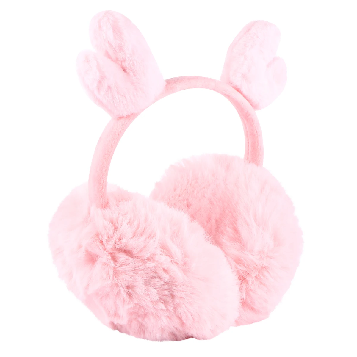 أغطية أذن دافئة قابلة للطي على شكل قرون، أغطية أذن شتوية لتدفئة الأذن للنساء مثالية للاستخدام في الطقس البارد في الهواء الطلق #4