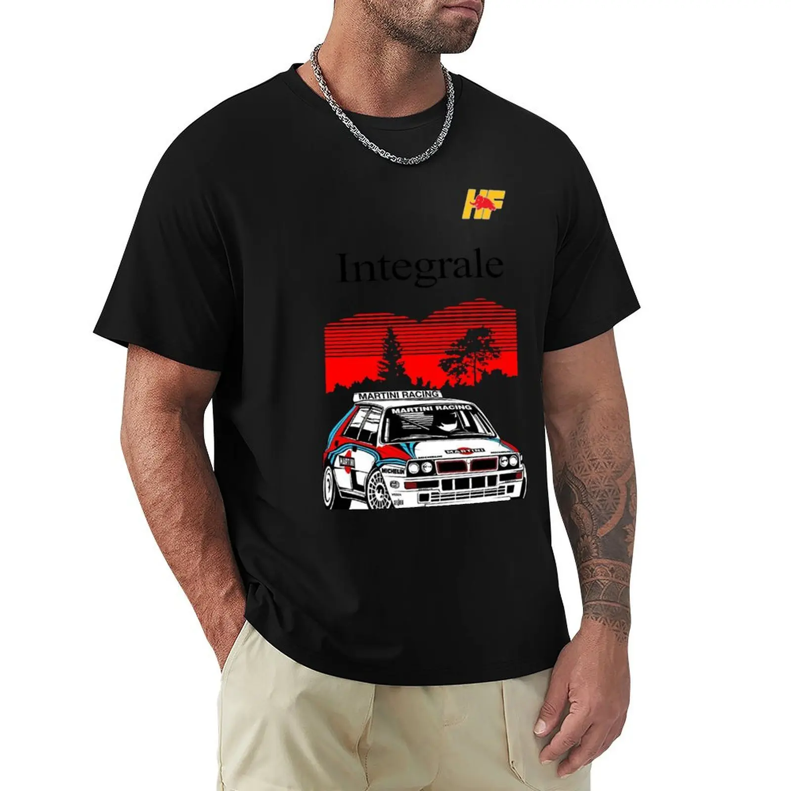 LANCIA DELTA INTEGRALE T-Shirt Comfort Stretch Tee Shirt