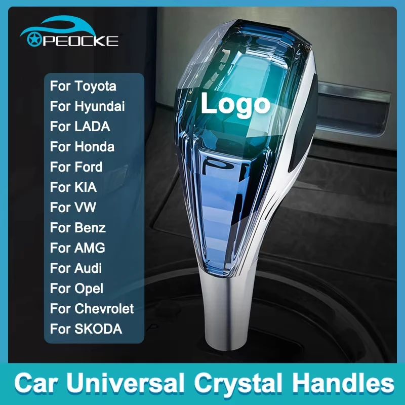 

Car Universal Crystal Gear Lever Handle with LED Light for KIA for Toyota for Ford for Honda for Chevrolet for Opel for Hyundai