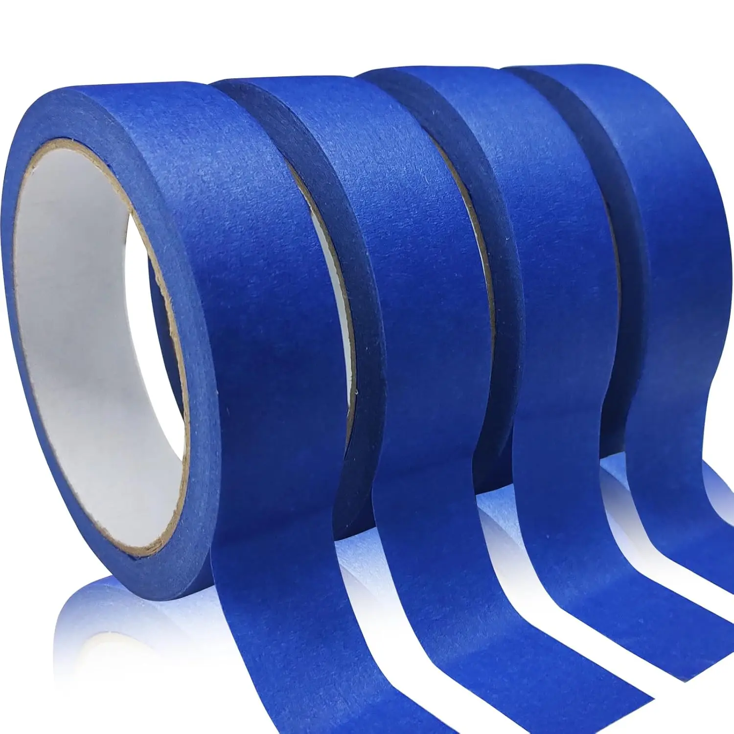 4 Rolls Blue Painte…