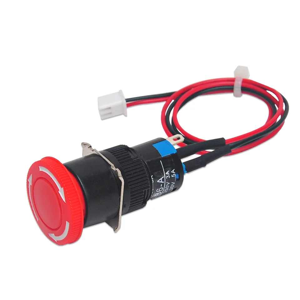 2 Pin Limit Switch Emergency Stop Switch Part CNC Engraving Machine Accessories for 3018 PRO /3018 Max /3018 Plus