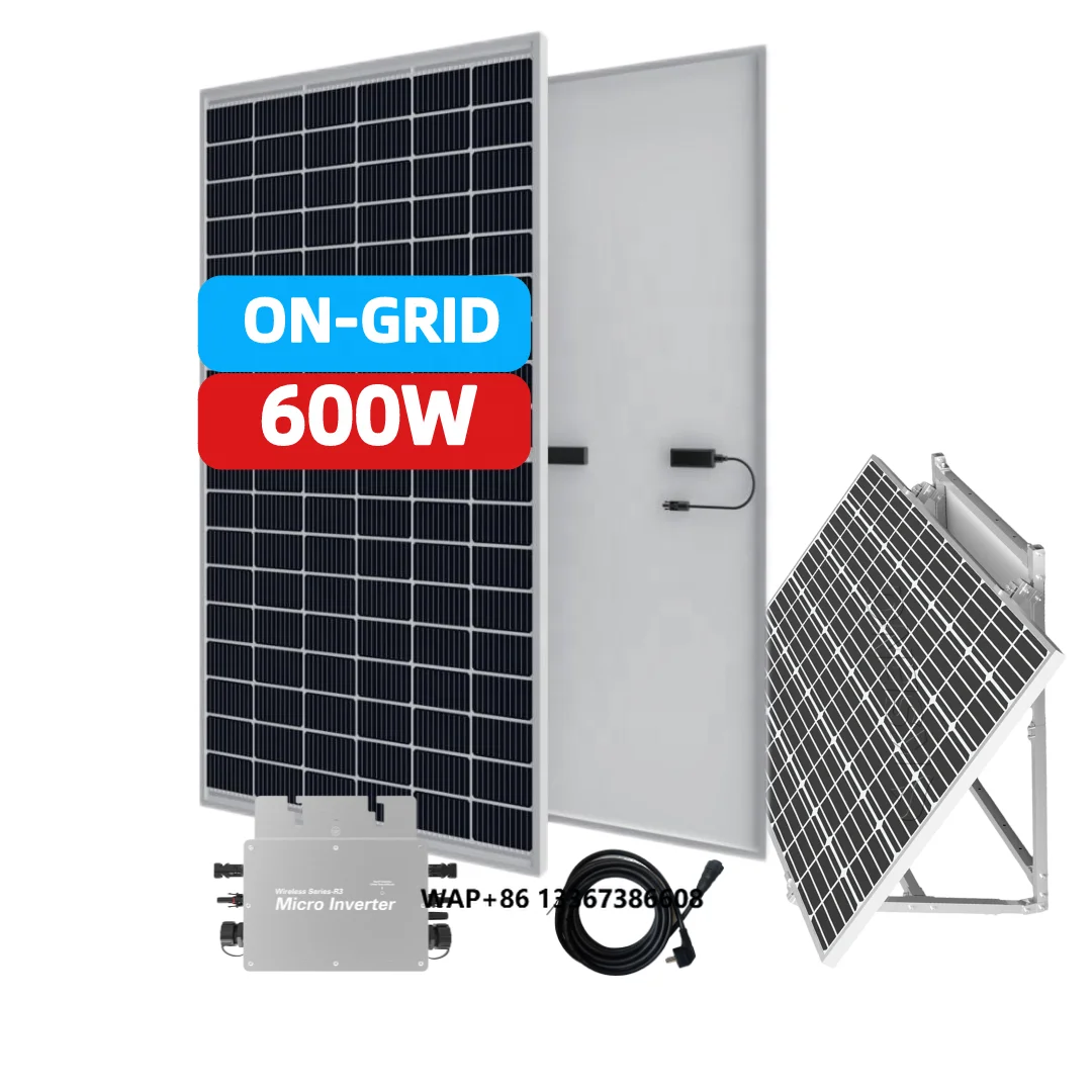 

Complete PV Solar Panels 400W 450W 500W 550W 800W 1000W Mini Solar Energy System for Home