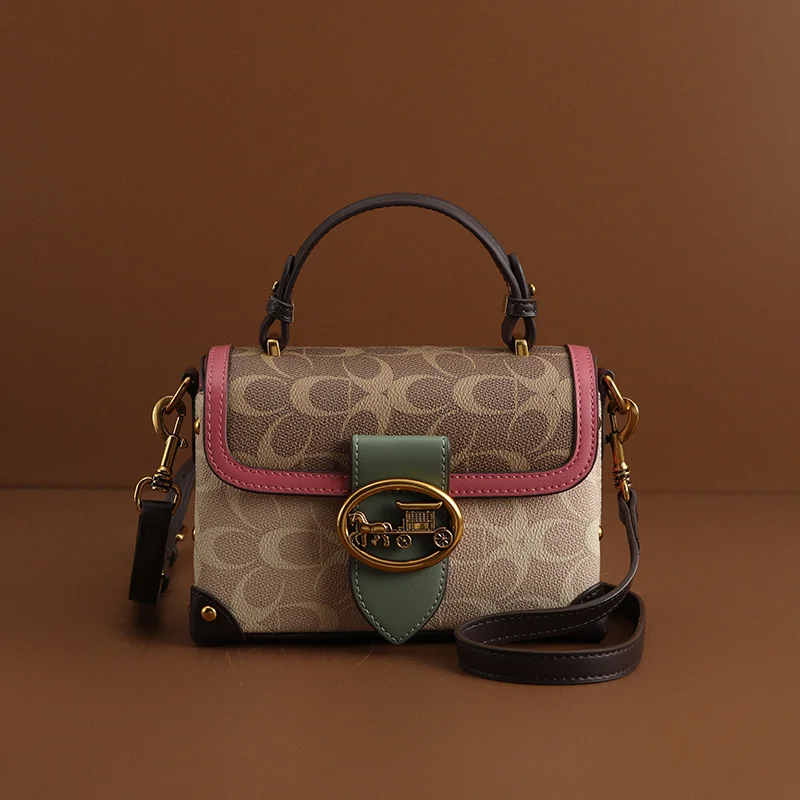 디자이너 스타일 가방 - 202개의 베스트셀러 고품질 가방 - 클래식 크로스바디 숄더백 - 레트로 럭셔리 박스 디자인 핸드백