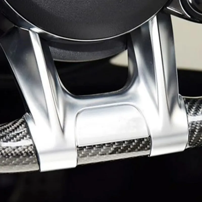 Generic Car Steering Wheel Bottom Interior Decor Trim Cover