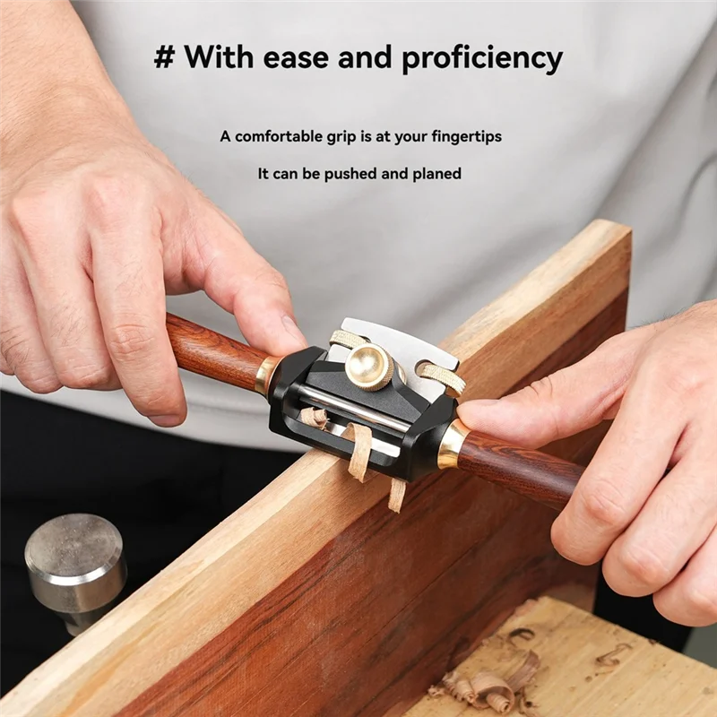 Plaina de pássaros para carpintaria, plaina de um forro, ajuste fino, fundo plano, arco, mini plaina, modelo de instrumento musical diy