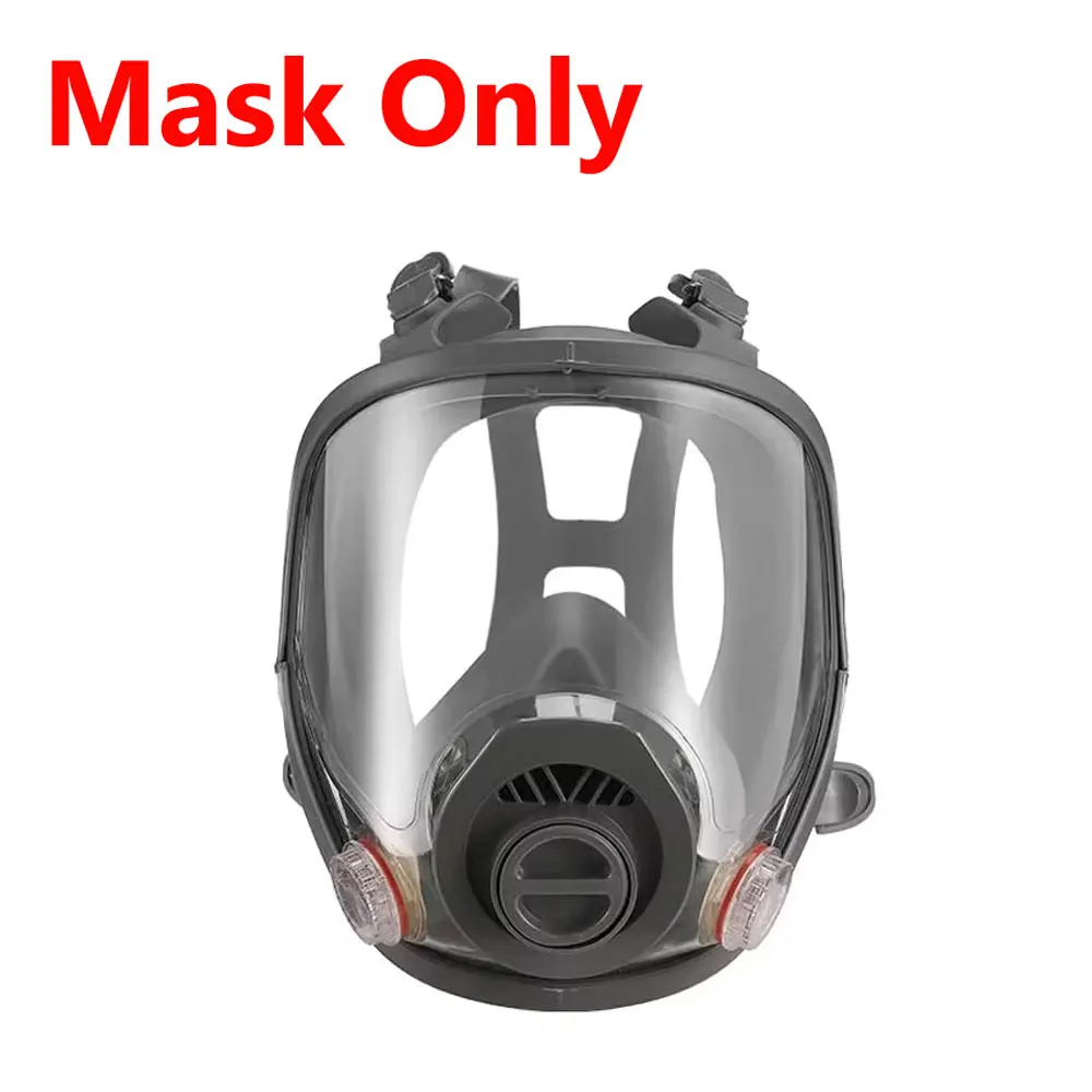 Full Face Respirator Gas Mask with 40mm Filter, Full Face Gas Masks Survival Chemical Respirator with 40mm Filter