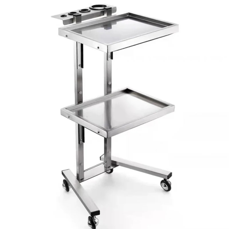 Barber Hairdresser Salon Trolley Cosmetic Tattoo Spa Rolling Salon Trolley Lash Acrylic Carrito Auxiliar Salon Furniture WKST