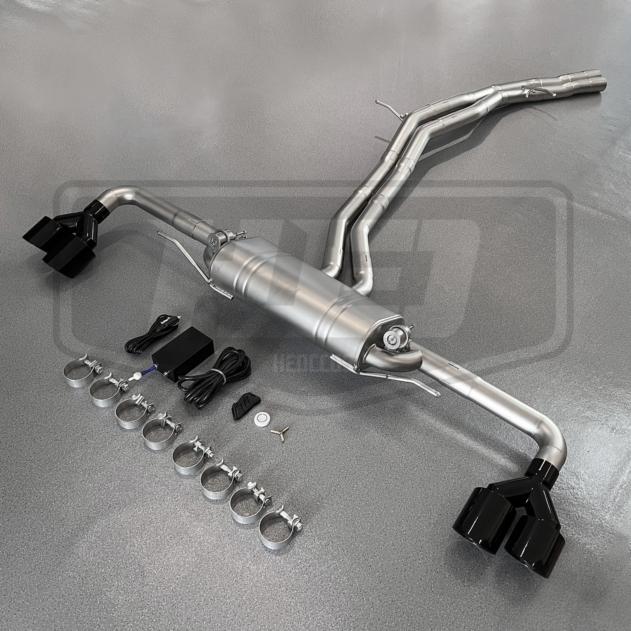 

Выхлопная система HEO 304 из нержавеющей стали с клапаном для Audi Q8 3.0T, высокопроизводительная, с регулировкой звука