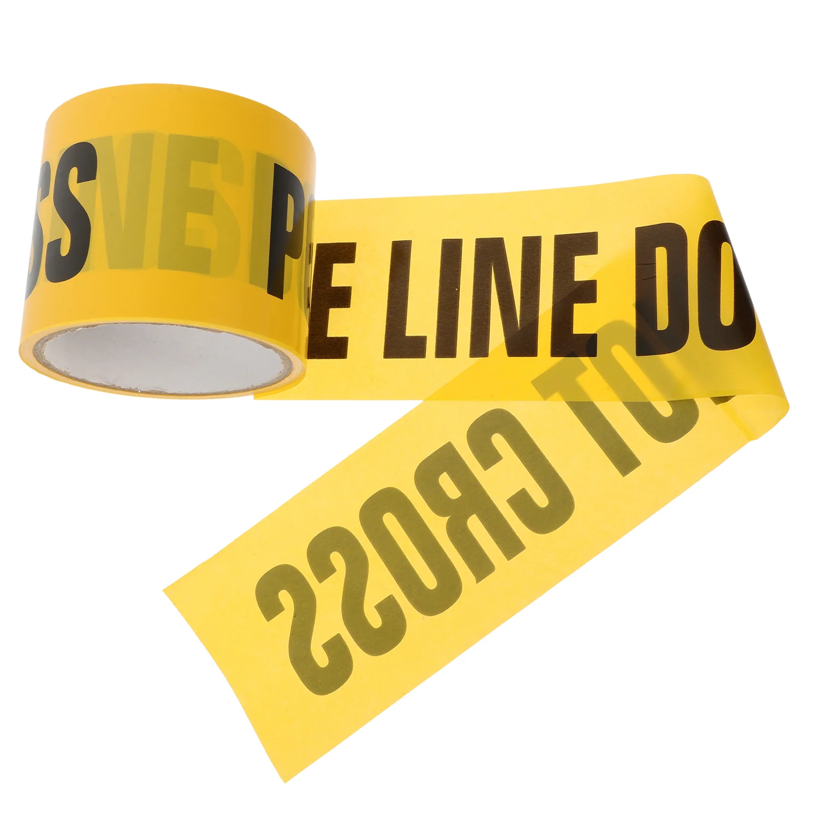 Cordon Halloween Room Decor Caution Tape No Glue Warning Moving Pvc Property Line Markers Yellow