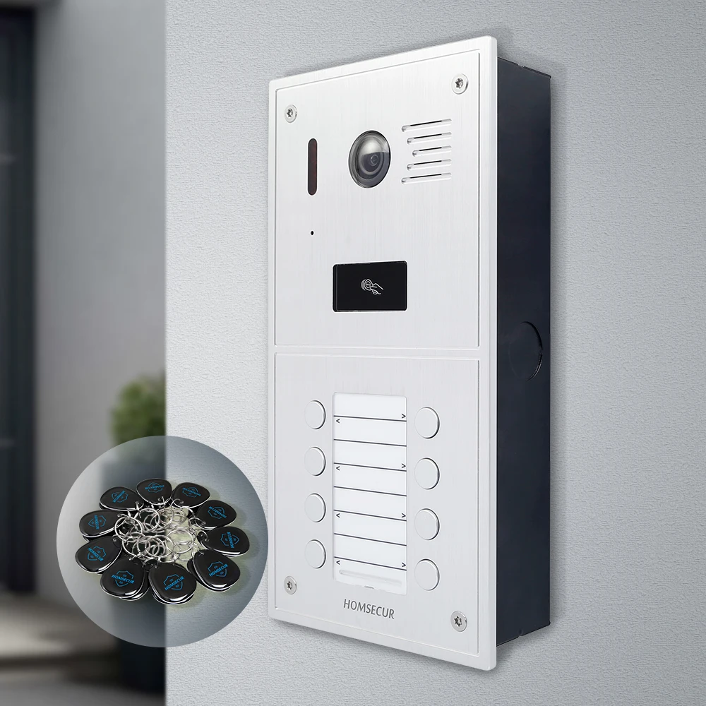 Outdoor Station Doorbell Camera BC151HD-8S For HOMSECUR HDK Series 8 Families Video Door Phone Intercom