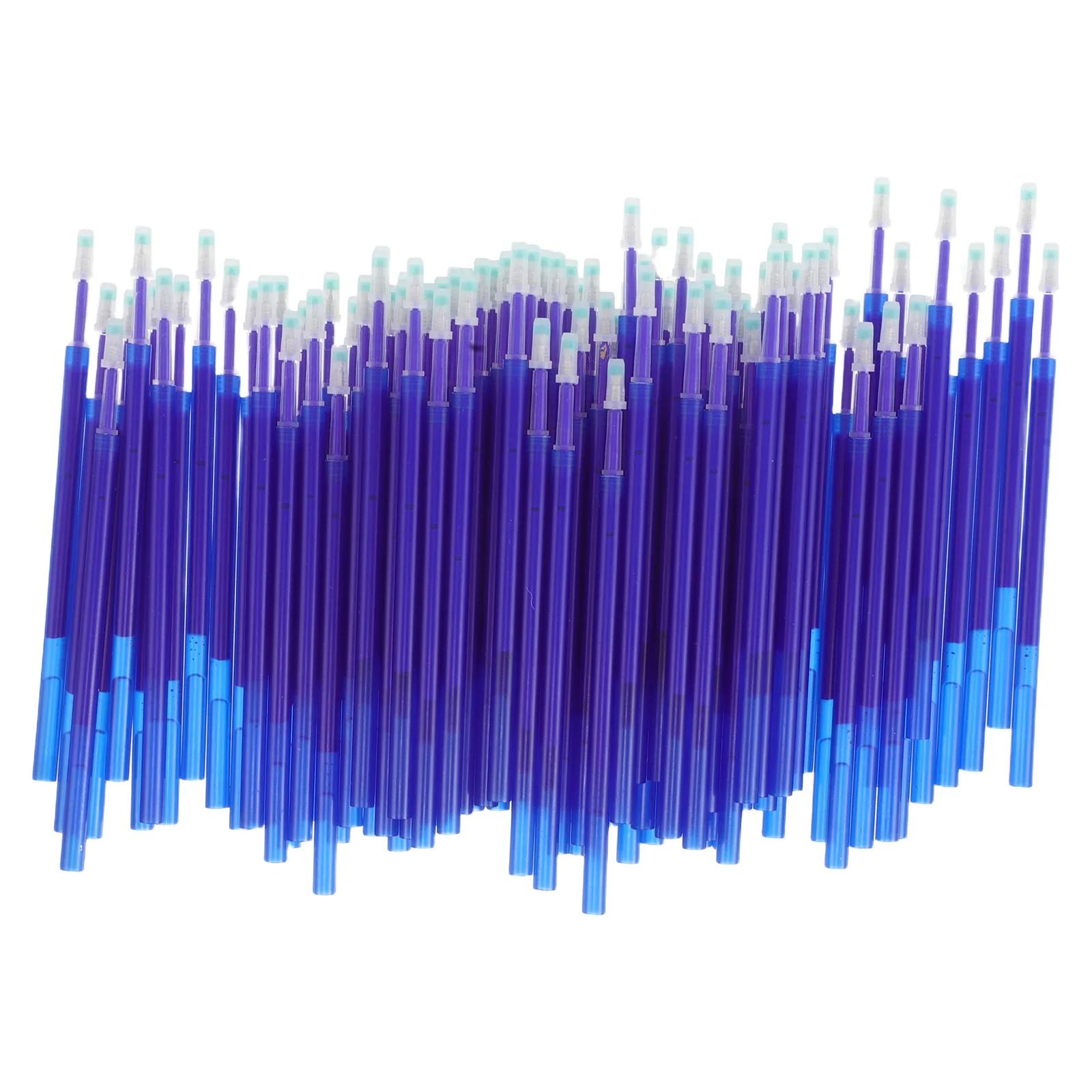 

100Pcs Erasable Pen Refills 0.5mm Heat Erasable Ink Smooth Gel Pen Insert for Students Note Taking Drawing Office Supplies