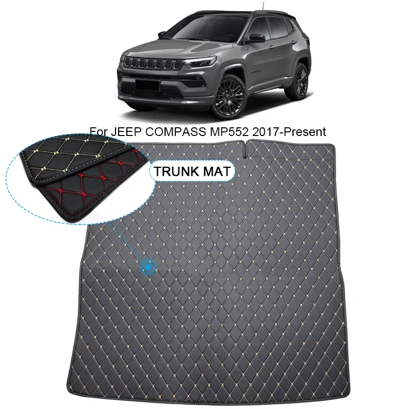 

Custom Car Trunk Main Mat Waterproof Anti Scratch Non-slip Protect Cover For JEEP Compass MP552 2017-2025Internal Auto Accessory