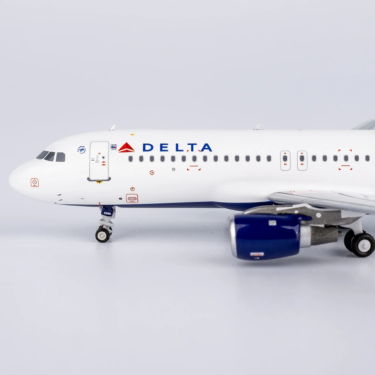 Avion de collection en alliage 15045, modèle NG 1:400 lignes d'air Delta "SkyTeam" Airbus A320-200, modèle d'avion moulé sous pression N368NW