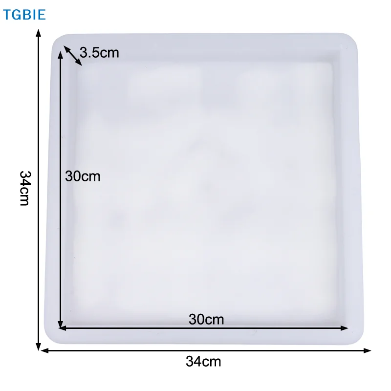 [TL]【TL】DIY Practical Path Lawn Paving  Brick Mold Garden Courtyard Stone Road Concrete Pavement Walk Maker Mold Imitation Tools